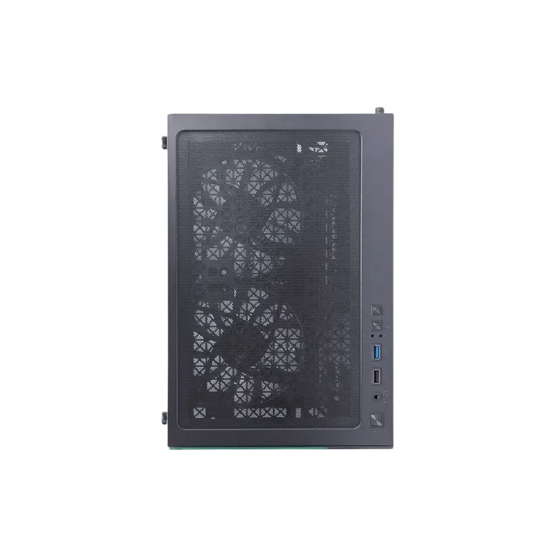 Компьютерный корпус 1STPLAYER MIKU Mi2 LED Black (FP_Mi2-BK-3F1)