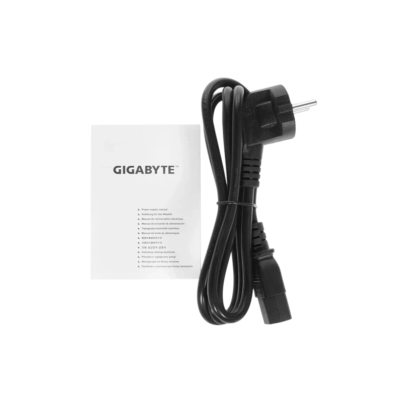 Блок питания Gigabyte 550W (GP-P550B) документация, комплект крепежа