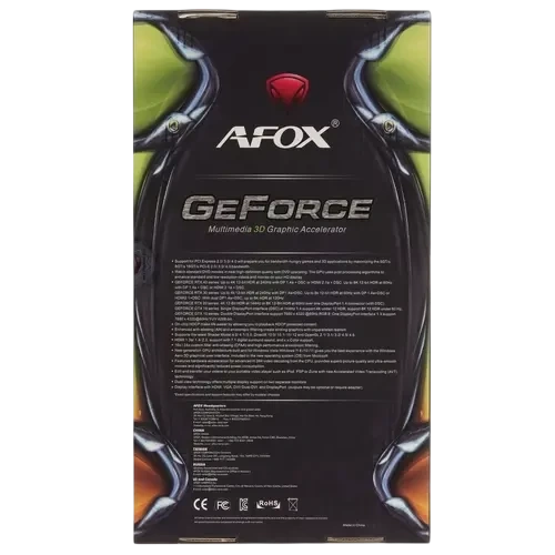 Видеокарта AFox (AF2060S-8192D6H4-V2) GeForce RTX 2060 SUPER 8GB