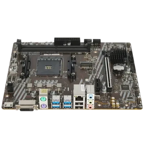 Материнская плата MSI B550M-A PRO 2 x кабель SATA, диск с ПО, документация, задняя планка