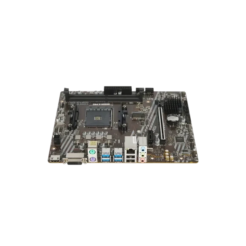 Материнская плата MSI B550M-A PRO 2 x кабель SATA, диск с ПО, документация, задняя планка