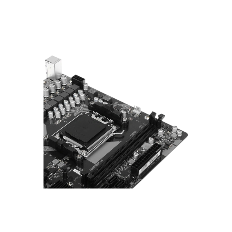 Материнская плата Gigabyte A620M H x кабель SATA, документация, задняя планка