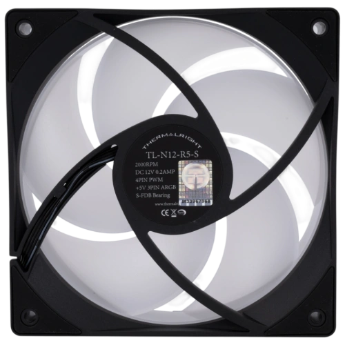 Вентилятор для корпуса Thermalright TL-N12-R5-S ARGB Black (TRTLN12R5S)