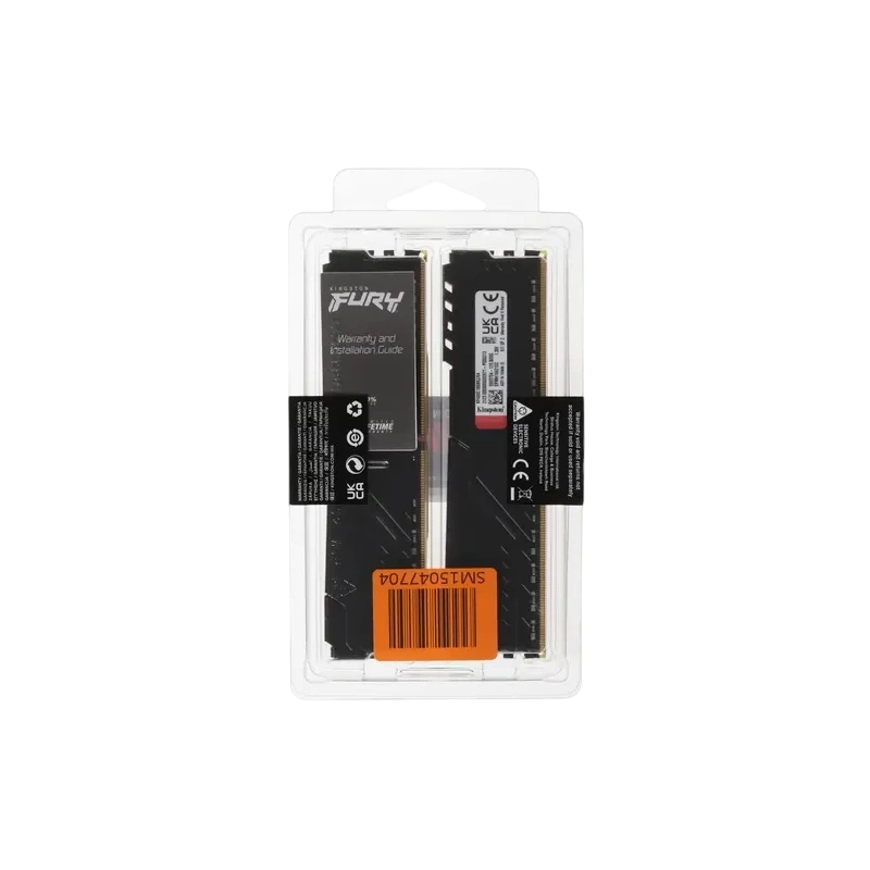 Оперативная память 64 Gb 3600 MHz Kingston FURY Beast Black (KF436C18BBK2/64)