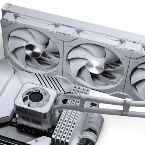 Система жидкостного охлаждения для процессора Phanteks Glacier One 420D30 X2 ARGB White (PH-GO420D30_DWT02)