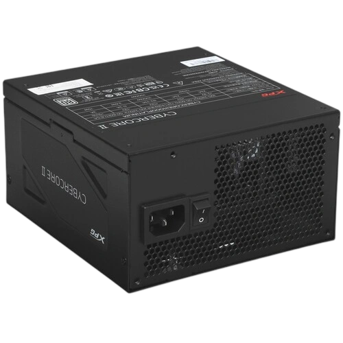 Блок питания ADATA XPG 1000W CYBERCORE II (CYBERCOREII1000P-BKCEU) 16 Pin (PCIe 5.0 Connector Cable Details) документация, кабельные стяжки, комплект кабелей, комплект крепежа
