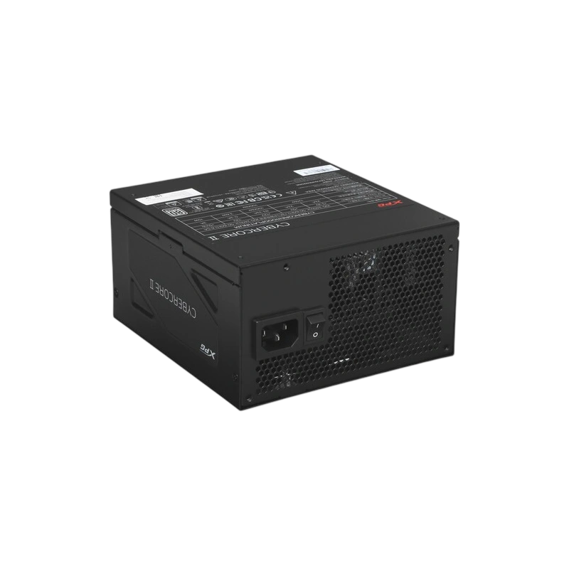 Блок питания ADATA XPG 1000W CYBERCORE II (CYBERCOREII1000P-BKCEU) 16 Pin (PCIe 5.0 Connector Cable Details) документация, кабельные стяжки, комплект кабелей, комплект крепежа