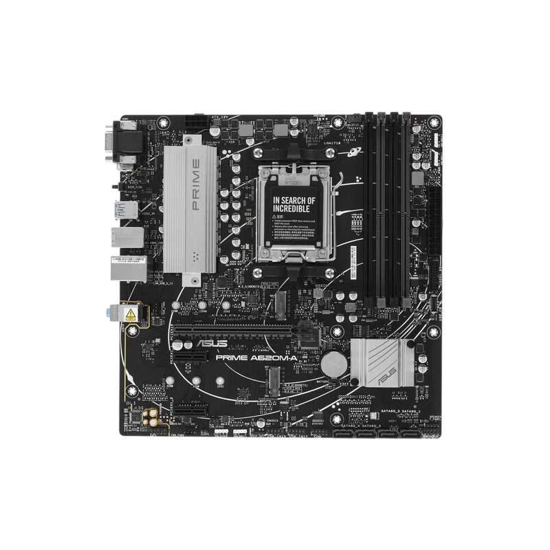 Материнская плата ASUS PRIME A620M-A-CSM (90MB1F10-M0EAYC) x кабель SATA, документация, задняя планка