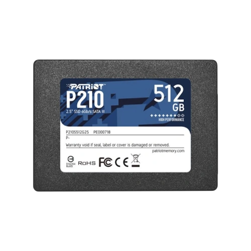 Твердотельный накопитель Patriot 512 Gb P210 (P210S512G25)