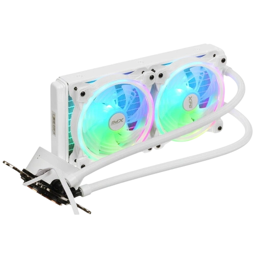 Система жидкостного охлаждения для процессора ADATA XPG Levante X 240 RGB White LEVANTEX240-WHCWW