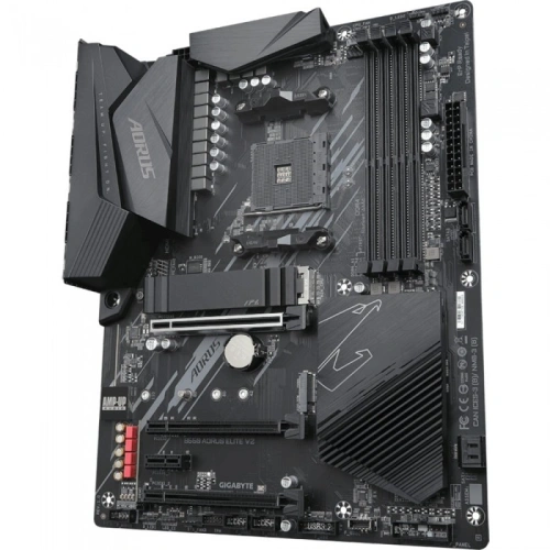 Материнская плата Gigabyte B550 AORUS ELITE V2 x кабель SATA