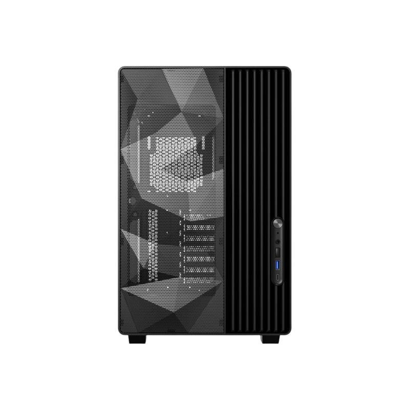 Компьютерный корпус Powercase TX5 TG Black (CTX5AB-F0)