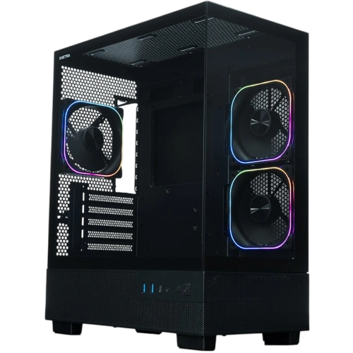 Компьютерный корпус XASTRA Q400M 3ARGB-FG-C6-UC ARGB Black (Q400M-3FG12A-C6-UC)