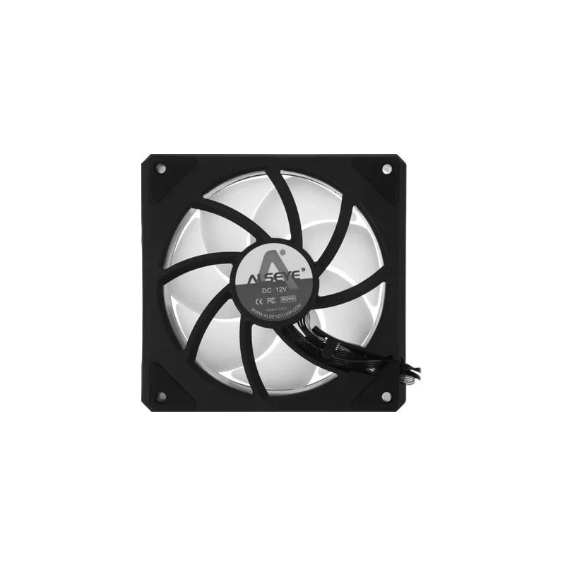 Вентилятор для корпуса ALSEYE ARGB Black Mirror-B-P