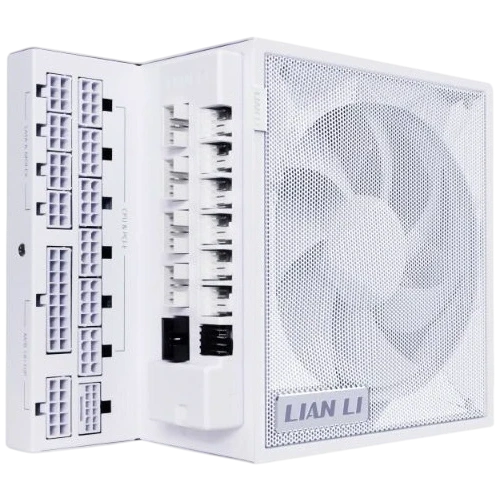 Блок питания Lian Li 1000W EG1000G White (G9P.EG1000G.WH00.RU) 16 Pin (PCIe 5.0 Connector Cable Details) EDGE хаб, документация, комплект кабелей