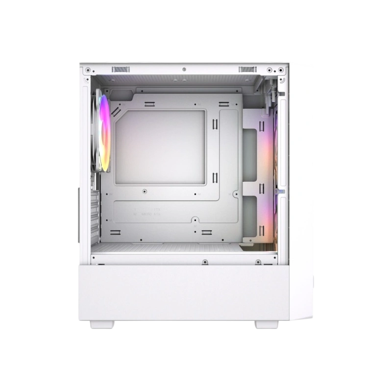 Компьютерный корпус Powercase Mistral SM02 TG ARGB White (CMMSM02W-A3)
