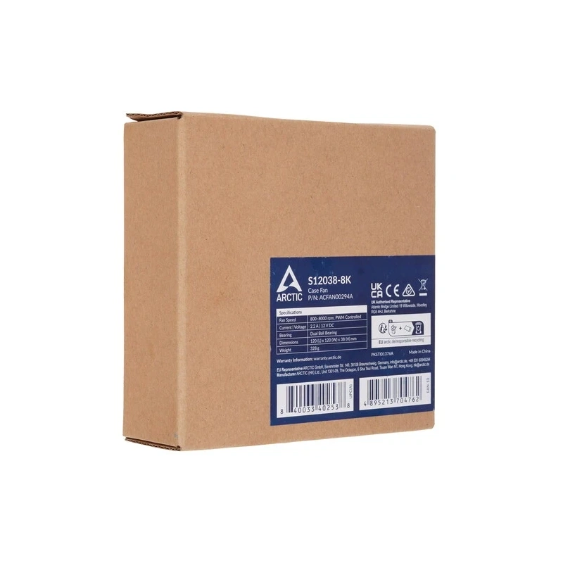 Вентилятор для корпуса Arctic Cooling S12038-8K (ACFAN00294A)