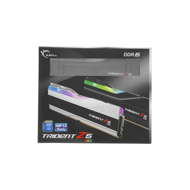 Оперативная память 64 Gb 6400 MHz G.Skill TRIDENT Z5 RGB Black (F5-6400J3239G32GX2-TZ5RK)