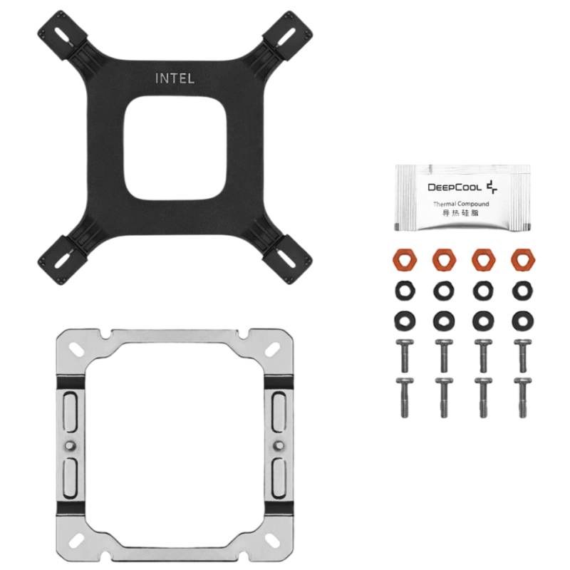 Кулер для процессора Deepcool AG400 DIGITAL WH ARGB R-AG400-WHADMN-G-1