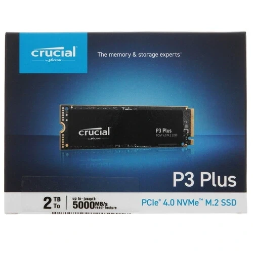 Твердотельный накопитель CRUCIAL 2000 Gb (CT2000P3PSSD8) BOX