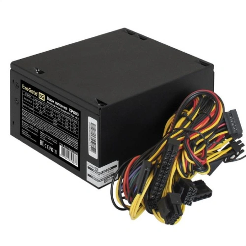 Блок питания ExeGate 600W XP600 Black (EX219465RUS)