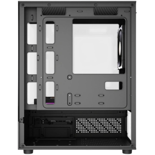 Компьютерный корпус Powercase Vision Micro M1 TG ARGB Black (CVMM1B-A3)