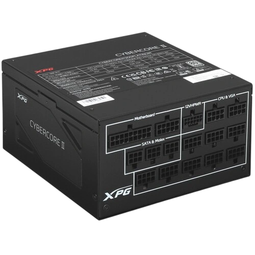 Блок питания ADATA XPG 1300W CYBERCORE II (CYBERCOREII1300P-BKCEU) 16 Pin (PCIe 5.0 Connector Cable Details)