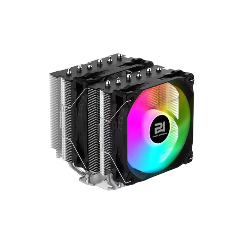 Кулер для процессора PentaWave (PC-S06D LE ARGB) Black PWM