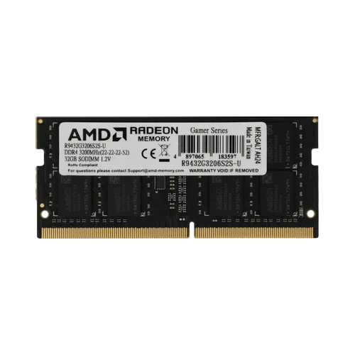 Оперативная память 32 Gb 3200 MHz AMD R9 GAMER SERIES (R9432G3206S2S-U)