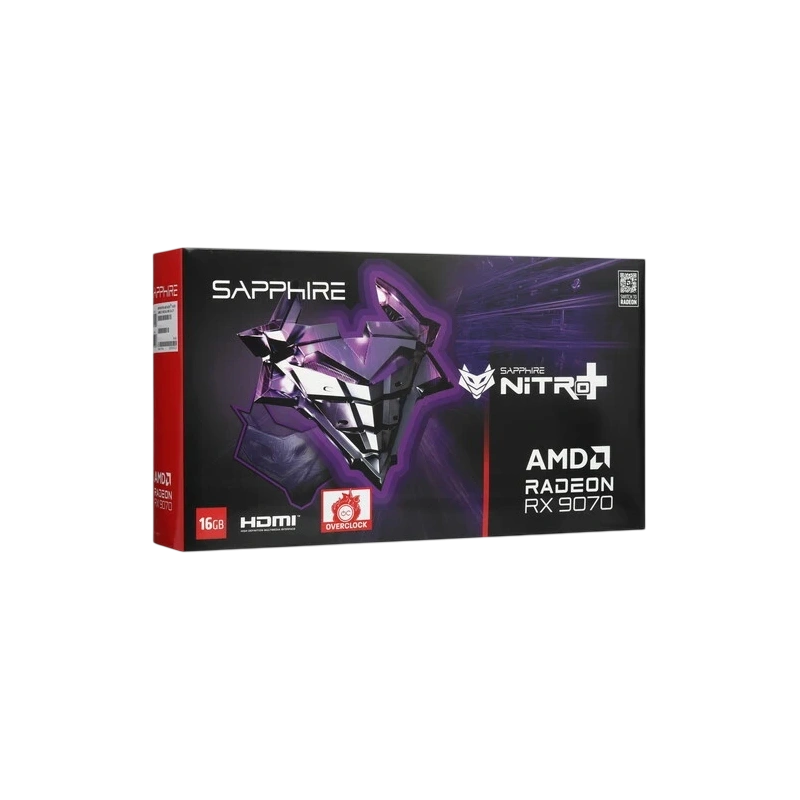 Видеокарта Sapphire (11349-01-20G) Radeon RX 9070 16GB NITRO+ OC