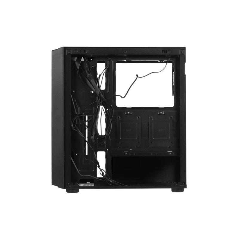 Компьютерный корпус 1STPLAYER TRILOBITE T7-P FRGB Black (T7-P-BK-4F1)