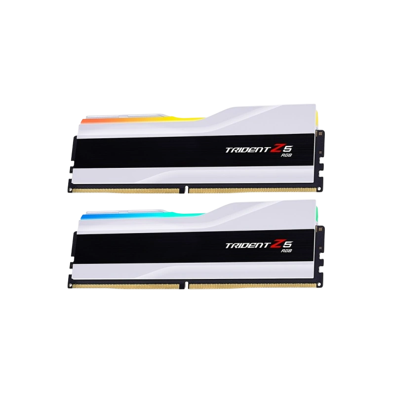 Оперативная память 64 Gb 6000 MHz G.Skill TRIDENT Z5 RGB White (F5-6000J3040G32GX2-TZ5RW)