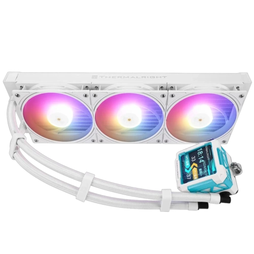 Система жидкостного охлаждения для процессора Thermalright Frozen Warframe Pro 360 ARGB White (TRFWP360AW)