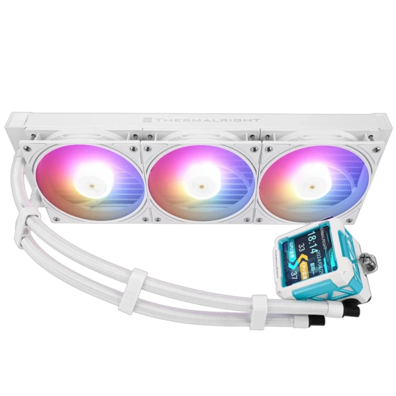 Система жидкостного охлаждения для процессора Thermalright Frozen Warframe Pro 360 ARGB White (TRFWP360AW)