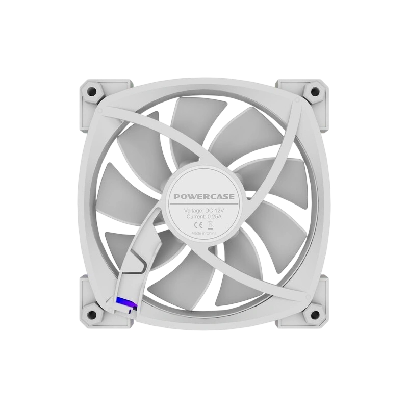Вентилятор для корпуса Powercase (M55-12W ARGB) White