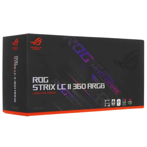 Система жидкостного охлаждения для процессора ASUS ROG STRIX LC II 360 ARGB 90RC00F1-M0UAY4