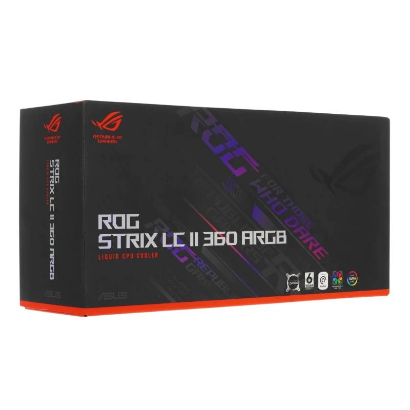 Система жидкостного охлаждения для процессора ASUS ROG STRIX LC II 360 ARGB 90RC00F1-M0UAY4