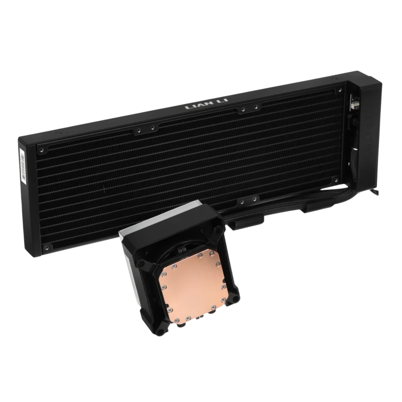 Система жидкостного охлаждения для процессора Lian Li HydroShift II LCD-S 360N (GHS2LCDS36NB) Black (G89.GHS2LCDS36NB.R0)