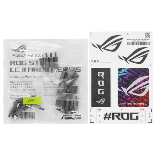 Система жидкостного охлаждения для процессора ASUS ROG STRIX LC II 360 ARGB 90RC00F1-M0UAY4