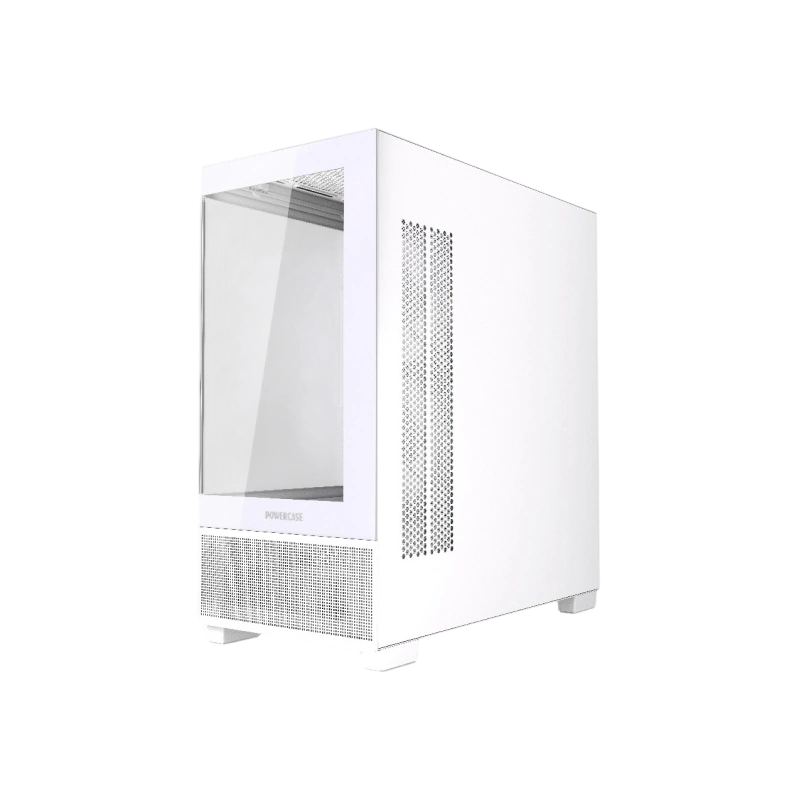Компьютерный корпус Powercase Vision Micro M3W TG ARGB White (CVMMW-A3)