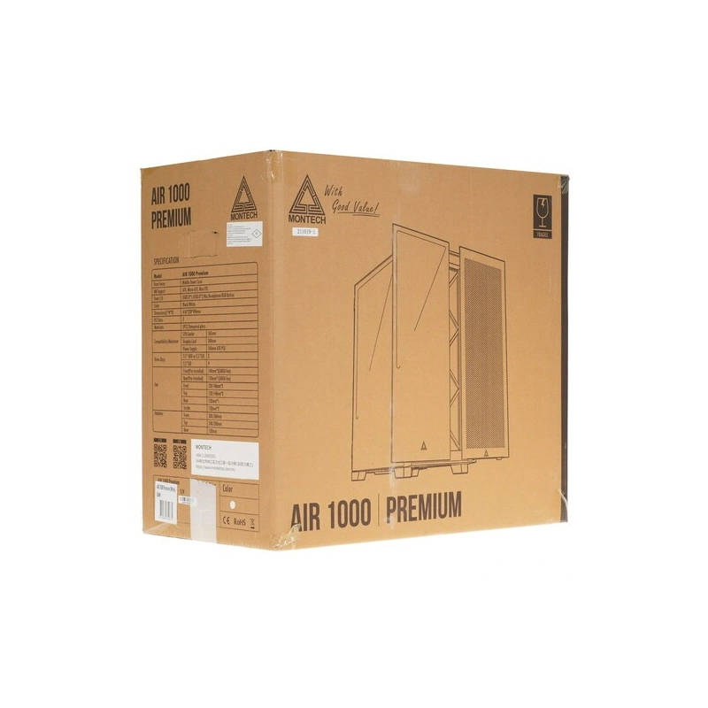 Компьютерный корпус Montech AIR 1000 PREMIUM White (AIR1000PW)