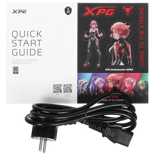 Блок питания ADATA XPG 650W KYBER 650 (KYBER650G-BKCEU) документация