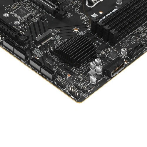 Материнская плата MSI PRO B760M-A WIFI DDR4 антенна Wi-Fi, документация, задняя планка, кабель SATA, крепеж для разъема M.2