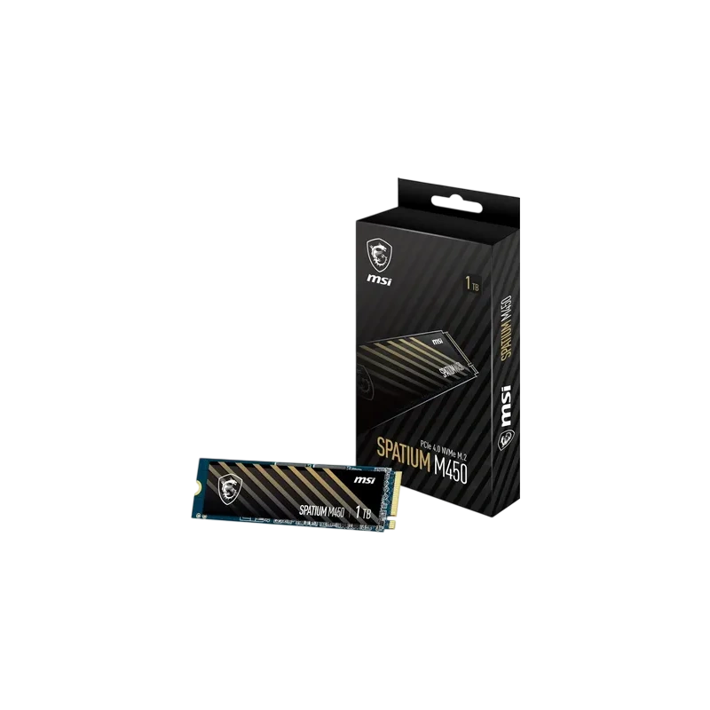 Твердотельный накопитель MSI 1000 Gb SPATIUM M450 (S78-440L980-P83) BOX