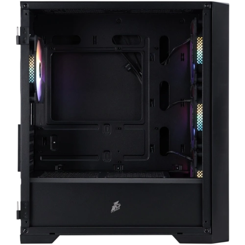 Компьютерный корпус 1STPLAYER TRILOBITE T4-G GLASS FRGB Black (T4-G-BK-4F1)
