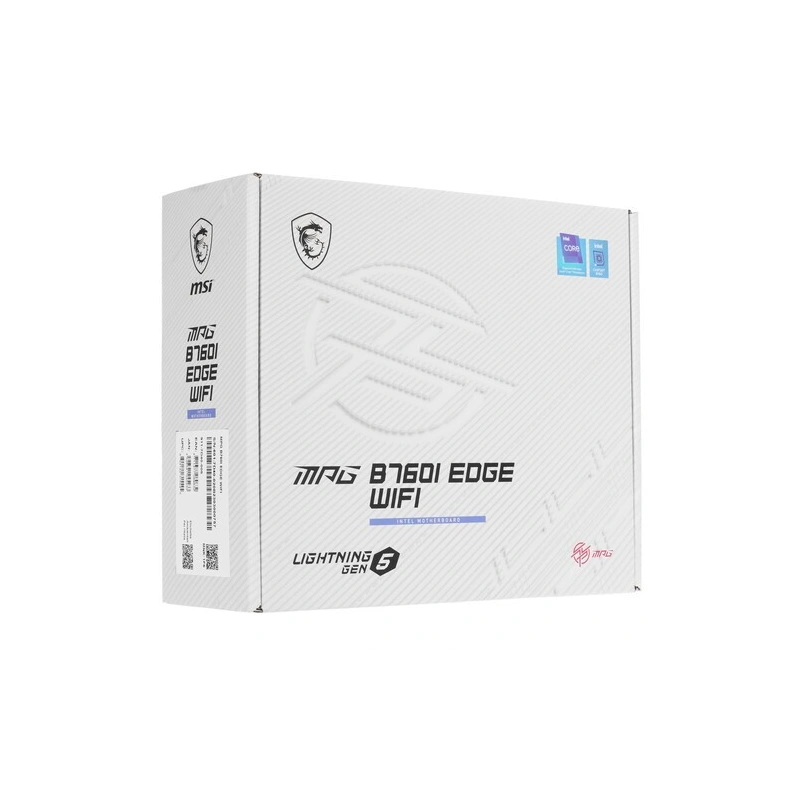 Материнская плата MSI MPG B760I EDGE WIFI антенна Wi-Fi, документация, кабель SATA, комплект наклеек, крепеж для разъема M.2, удлинитель для RGB