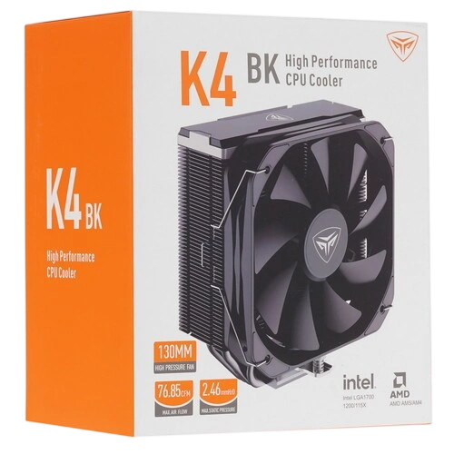 Кулер для процессора PCCooler K4 BK PWM