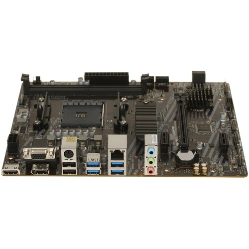 Материнская плата MSI A520M PRO x кабель SATA, диск с ПО, документация, задняя планка