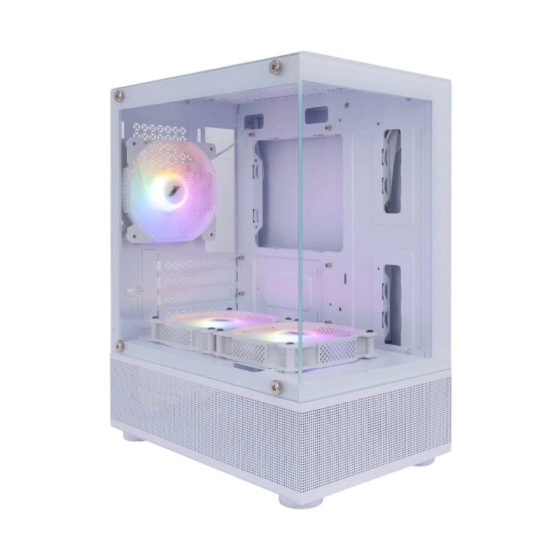 Компьютерный корпус 1STPLAYER MIKU Mi2-A LED White (Mi2-A-WH-2F1R-W-1F1-W)