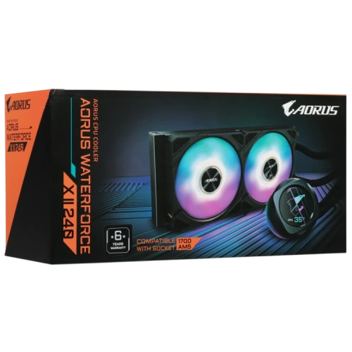 Система жидкостного охлаждения для процессора Gigabyte MULTI SOCKET GP-AORUS WATERFORCE X II 240